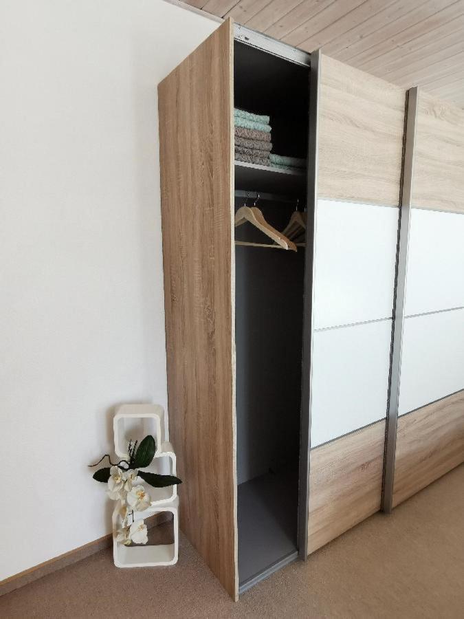 Ferienwohnung Schaefer Mit Direktem Zugang Zum Garten Windberg Exterior foto