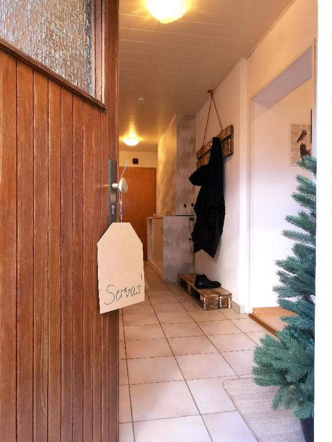 Ferienwohnung Schaefer Mit Direktem Zugang Zum Garten Windberg Exterior foto