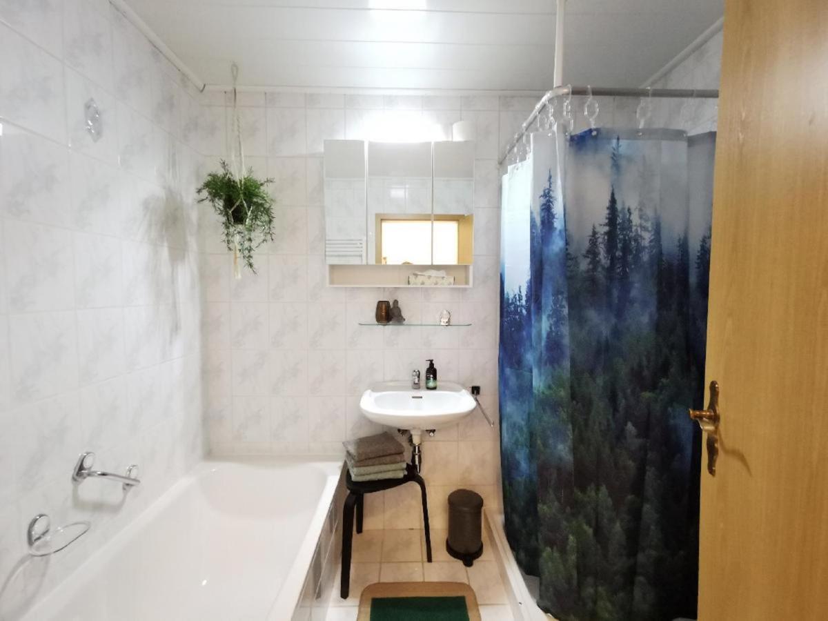 Ferienwohnung Schaefer Mit Direktem Zugang Zum Garten Windberg Exterior foto